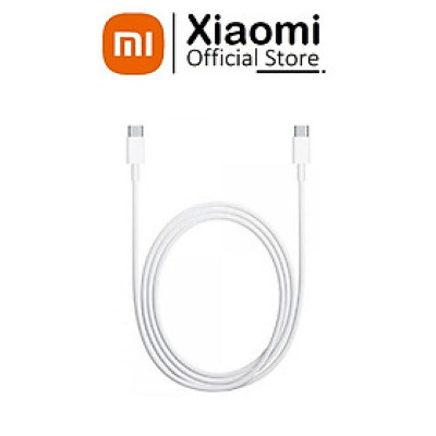 Cáp Sạc Xiaomi Type-C To Type-C  (Type C to Type C) 5A - 100W - 480Mbps (1.5m) SJV4108GL - Hàng Chính Hãng