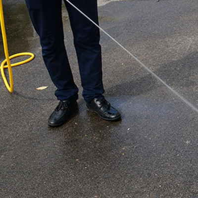Bộ dây vòi xịt nước tưới cây rửa xe,tăng áp 3 lần, loại 7-10m (cút nhựa nối đồng nhựa) 206846
