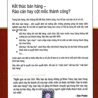 Kết Thúc Bán Hàng – Đòn Quyết Định (Tái Bản 2018) (Quà Tặng: Cây Viết Galaxy)