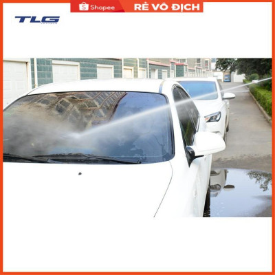 Bộ dây vòi xịt nước rửa xe, tưới cây tăng áp 3 lần,loại 20M (nối đồng nhựa đen) 206317
