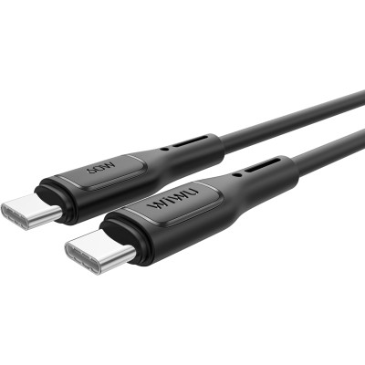 Dây cáp sạc nhanh 60W USB-C to PD Type C Hiệu WIWU Starlink - Chuẩn sạc MFI, chống rối, đầu cáp siêu bền, công nghệ AI chống cháy nổ iP 15 16 Pro Max iPad Pro S21 S22 S23 S24 Redmi cho Oppo - Hàng nhập khẩu