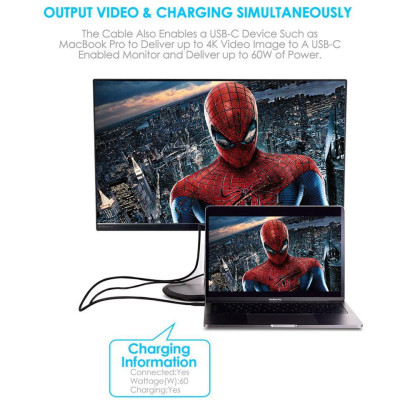 Dây cáp sạc nhanh PD Type-C 60W hiệu CHOETECH A3002 Gen 2 Type C to Type C PD cho Smartphone / Tablet / Macbook / Laptop Type C (3A, công suất 60W, sạc nhanh QC 3.0) - Hàng chính hãng