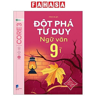 Sách - Đột Phá Tư Duy Ngữ Văn 9 - Tập 1 (Theo Bộ Sách Cánh Diều)