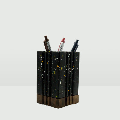 Lọ Bút Jesmonite Hai Tầng Độc Đáo The Craft House