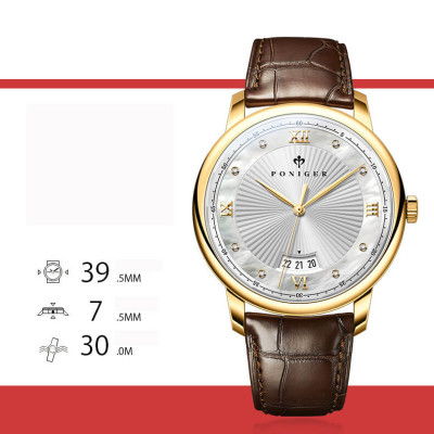 Đồng hồ nam chính hãng Poniger P2.03-1