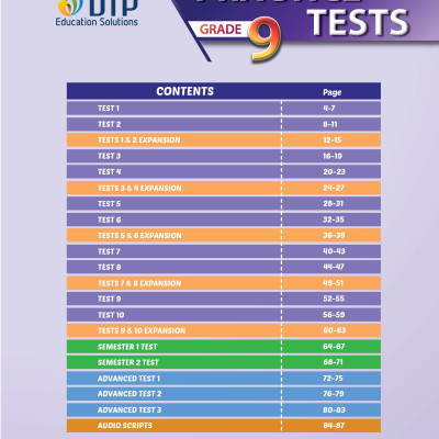 Practice Test Grade 9