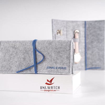 Đồng hồ đeo tay nữ hiệu JONAS & VERUS L25.10.PWLED , Máy Pin (Quartz), Kính Sapphire chống trầy xước, Dây da Italy