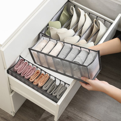 Túi Vải Lưới Đựng Đồ Lót Tất Vớ Nhiều Ngăn Siêu Tiện Lợi, Tiết Kiệm Không Gian - Hàng Chính Hãng (Giao Màu Ngẫu Nhiên)