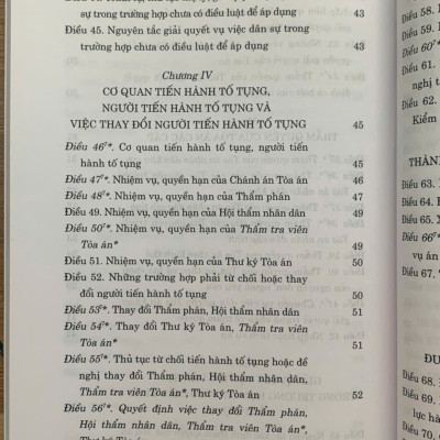Bộ luật tố tụng dân sự 2015 (sửa đổi bổ sung năm 2019, 2020, 2022, 2023, 2024, 2025)
