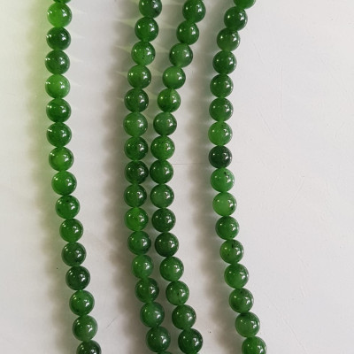 Vòng chuỗi đeo cổ Nữ mới đẹp Đá ngọc jade hay ngọc phật xanh tự nhiên Size 8mm màu xanh ngọc bích bóng sang đẹp hợp mệnh thủy mộc hỏa Quà tặng ý nghĩa cho Mẹ, mình và người thân ý nghĩa ạ