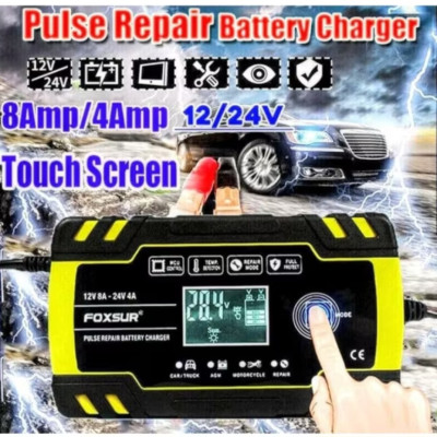 BỘ SẠC BÌNH ẮC QUY ĐIỆN TỬ CHỐNG NGƯỢC CHẬP KHỬ SUPAT 12V-24V TỰ ĐỘNG