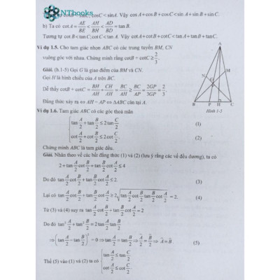 Combo 2 cuốn sách Bài tập nâng cao và một số chuyên đề toán 10 ( Hình Học + Đại số - thông kê xắc suất )