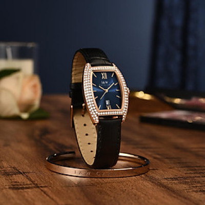 Đồng Hồ Nữ I&W Carnival 537L Chính Hãng BH 60T Chịu Nước 30m Kính Chống Xước Dây Da Cao Cấp ( Máy Quartz)