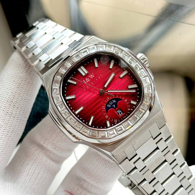 Đồng Hồ Nam I&W Carnival 735G18 Chính Hãng Full Box Chống Nước Kính Chống Xước Dây Thép Cao Cấp BH 60T (Máy Cơ Tự Động)