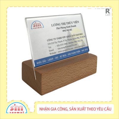 Đế gỗ Enter FG-11 70x40x25mm