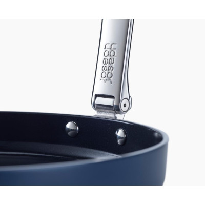 Combo 2 chảo chiên chống dính Ceramic cao cấp Joseph Joseph Space - 010749, tay cầm gấp gọn tiện dụng