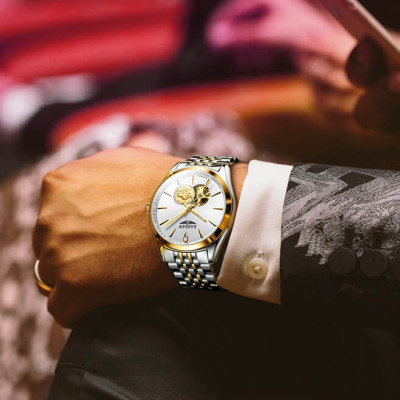 Đồng hồ nam chính hãng KASSAW K222-1 (Mạ vàng 24k)