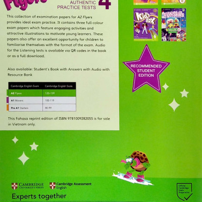 A2 Flyers 4 Authentic Practice Tests: Student