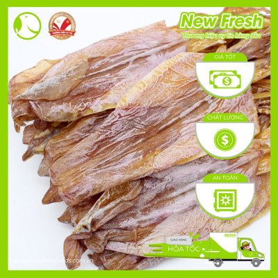 [GIAO NHANH HCM] Mực Ống Một Nắng Đặc Biệt Loại 1 - Túi 1Kg (4-5 con)