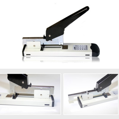 Dập ghim loại lớn 100 trang, dụng cụ văn phòng phẩm tặng 1 hộp ghim DG 9001