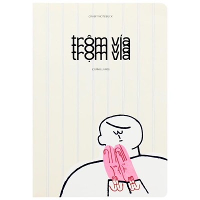 Tập Cornell Grid - Trộm Vía - Trộm Vía - Kẻ Ngang - 120 Trang 70gsm - Crabit Notebuck 1667