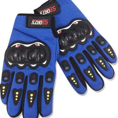 Găng tay phượt full ngón, bao tay moto kín ngón có gù bảo hộ TT07-GTF