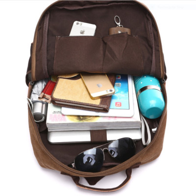 Balo nam vải canvas cao cấp phong cách mới 15,6"