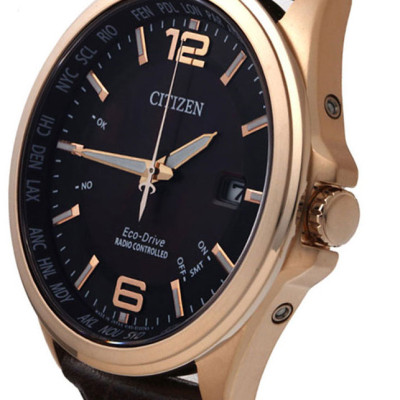 Đồng Hồ Nam Citizen Dây Da CB0018-19W - Mặt Nâu (Sapphire)