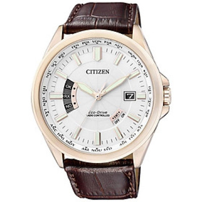 Đồng Hồ Nam Citizen Dây Da CB0018-01A - Mặt Trắng (Sapphire)