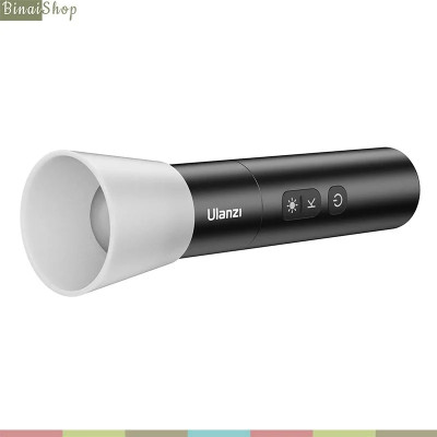 Ulanzi LM07 - Đèn Pin Chụp Ảnh Di Động Dành Cho Máy Ảnh Và Máy Quay, Chế Độ Zoom Sáng, Nhiệt Độ Màu 2000K-8000K - Hàng chính hãng