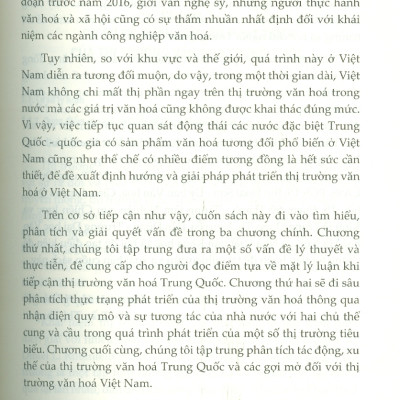 Chọn Cho Hay Chọn Cho Bỏ - Thị Trường Văn Hóa Trung Quốc Trong Kỷ Nguyên Toàn Cầu Hóa (Sách chuyên khảo) 