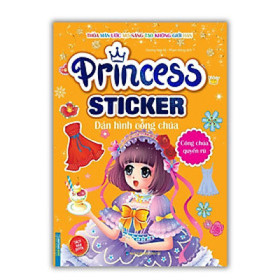 Sách - Princess Sticker - Dán Hình Công Chúa - Công Chúa Quyến Rũ - Minh Thắng