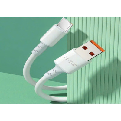 Dây sạc LI-TOP LX72 Công suất 100W chân L, Kim Ánh cho dùng thử 30 ngày, KIA bảo hành hàng chính hãng 12 tháng