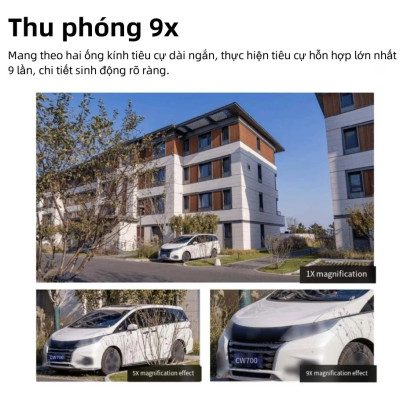 Camera Ngoài Trời Xiaomi Outdoor Camera CW700S – Zoom 9X - Xoay 360 Độ - Hàng Nhập Khẩu