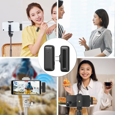 ROGTZ - Mic thu âm Không dây Ulanzi J11 | Micro đa hướng | Giảm tiếng ồn | Sóng UHF | 20m | 800mAh | 5 lần sạc | Micro 6-7h | Đầu thu 6-7h | Lig.htni.ng/Type C | Nhựa ABS | 51g | 20m/65ft | ≤25ms | Tai nghe | 80mAh | 300mAh | Hàng Chính Hãng