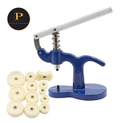 Dụng cụ ép đáy đồng hồ chuyên dụng gồm nhiều khuôn ép chất liệu cao cấp