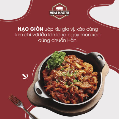 Nạc giòn heo tuyển chọn Meat Master ( 400G ) - Giao nhanh