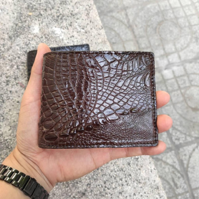 SIÊU PHẨM..! Ví nam da bắp tay cá sấu 