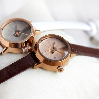 Đồng Hồ Nữ Julius Hàn Quốc JA-979 Dây Da