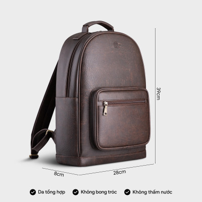 Balo Lata ( Thời trang nam công sở cỡ lớn - Balo da BAL68 )