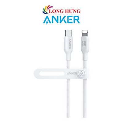 Cáp USB Type-C to iP Anker 542 MFI 1.8m TPE 30W 0.9m A80B1/ 1.8m A80B2 - Hàng chính hãng