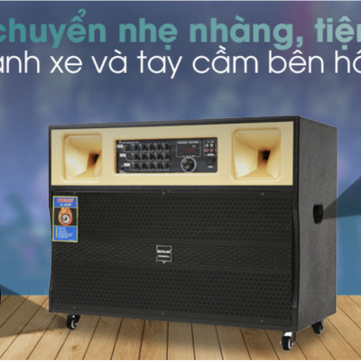 [Hàng Chính Hãng] Loa Kéo Điện SUYANG K-212N Công Suất 850W