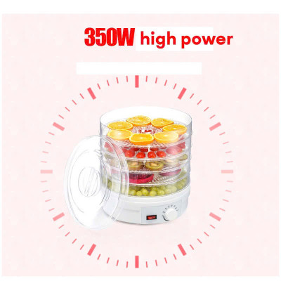 Máy sấy thực phẩm gia đình sấy khô siêu nhanh sấy khô hoa quả thịt cá tôm mực cực tiện