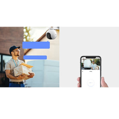 Camera IP WiFi Ngoài Trời EZVIZ H8 3K 5MP - Hàng Chính Hãng