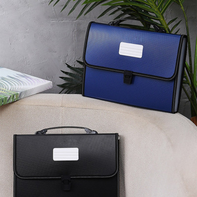 Cặp Đựng Tài Liệu Văn Phòng Phẩm NASI TL1003 nhiều ngăn khổ A4 13 ngăn phân trang tiện lợi tập file đựng lưu trữ hồ sơ văn phòng học sinh sinh viên túi đựng tài liệu nhựa PP cao cấp