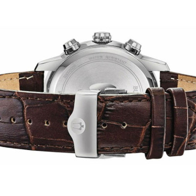 Đồng Hồ Nam Bulova Dây Da 96B309 - Mặt Trắng