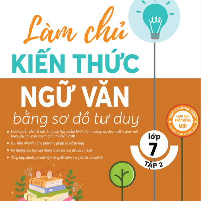 Combo Làm chủ  kiến thức ngữ văn lớp 7 ( Tập 1 + Tập 2 )