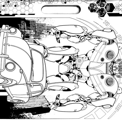 Transformers Bumblebee Turbo Charged Giant Activity Pad