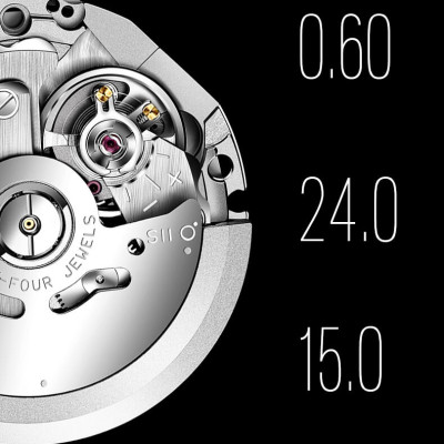 Đồng hồ nam chính hãng KASSAW K877-3 Kính sapphire ,chống xước,Chống nước ,Bảo hành 24 tháng,Máy cơ (Automatic),Dây kim loại cao cấp