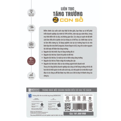 Sách - Liên Tục Tăng Trưởng 2 Con Số - MCBooks